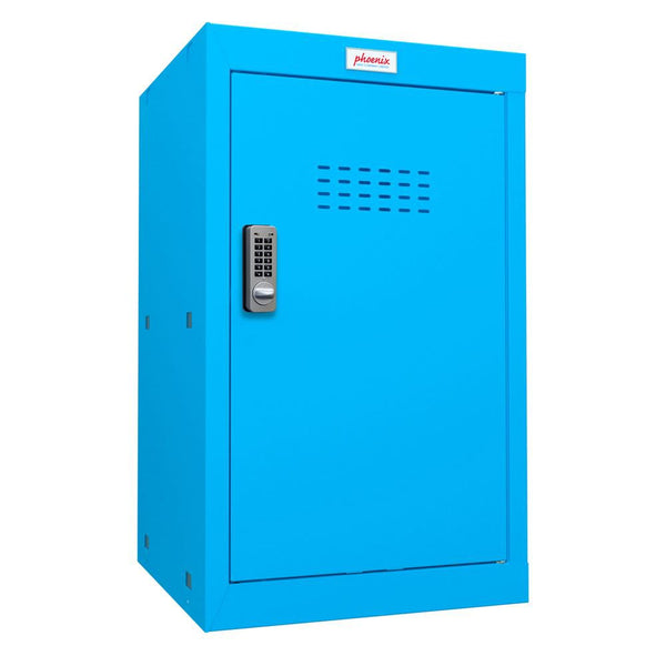 Phoenix CL Series Size 3 Cube Locker in Blue with Electronic Lock CL0644BBE - UK BUSINESS SUPPLIES