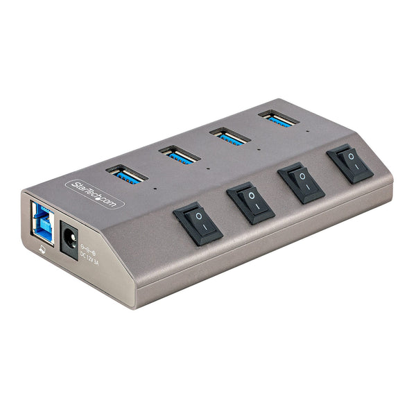 StarTech.com 4-Port Self-Powered USB-C Hub 4x BC 1.2 - UK BUSINESS SUPPLIES