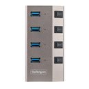StarTech.com 4-Port Self-Powered USB-C Hub 4x BC 1.2 - UK BUSINESS SUPPLIES