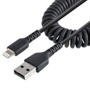StarTech.com 1m 3ft USB To Lightning Cable Coiled - UK BUSINESS SUPPLIES