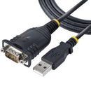 StarTech.com 3ft USB To Serial Cable RS232 to USB Adapter - UK BUSINESS SUPPLIES