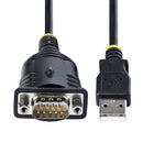 StarTech.com 3ft USB To Serial Cable RS232 to USB Adapter - UK BUSINESS SUPPLIES
