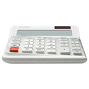 Casio DE-12E-WE 12 Digit Big Ergonomic Desk Calculator DE-12E-WE-WA-EP - UK BUSINESS SUPPLIES