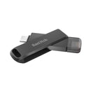 SanDisk iXpand Lux Duo 128GB USB C Lightning Flash Drive - UK BUSINESS SUPPLIES