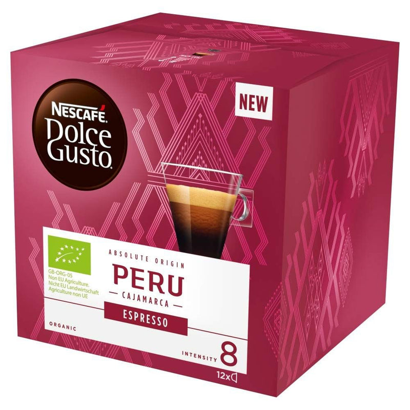 Dolce Gusto Peru Espresso 12's - NWT FM SOLUTIONS - YOUR CATERING WHOLESALER