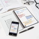 Rocketbook Core Letter A4 Reusable Smart Notebook 32 Pages Dot Grid Black 505471 - UK BUSINESS SUPPLIES