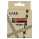 Epson LK-4RBJ Black on Matte Red Tape Cartridge 12mm - C53S672071 - UK BUSINESS SUPPLIES