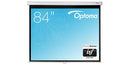 Optoma DS-3084PWC Panoview 84 Inch 4:3 Manual Pull Down Projector Screen - UK BUSINESS SUPPLIES
