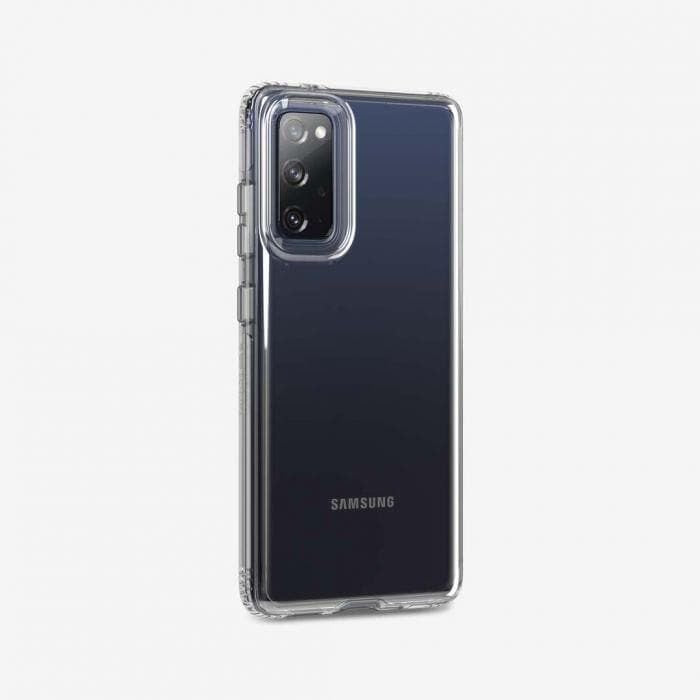 Tech 21 Evo Clear Samsung Galaxy S20 FE 5G Mobile Phone Case - UK BUSINESS SUPPLIES