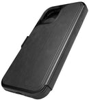 Tech 21 Evo Wallet Smokey Black Apple iPhone 12 and 12 Pro Mobile Phone Case - UK BUSINESS SUPPLIES