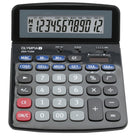 Olympia 2504 12 Digit Desk Calculator Black 40184 - UK BUSINESS SUPPLIES