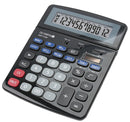 Olympia 2504 12 Digit Desk Calculator Black 40184 - UK BUSINESS SUPPLIES