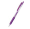 Zebra Sarasa Clip Eco Gel Pen Medium Point Violet (Pack 12) 35148 - UK BUSINESS SUPPLIES