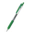 Zebra Sarasa Clip Eco Gel Pen Medium Point Green (Pack 12) 14325 - UK BUSINESS SUPPLIES
