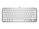 Logitech MX Keys Mini RF Wireless Bluetooth QWERTY English Keyboard Pale Grey - UK BUSINESS SUPPLIES