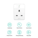 TP-LINK Kasa Smart WiFi Plug Slim with Energy Monitoring - UK BUSINESS SUPPLIES