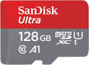 SanDisk Ultra 128GB MicroSDXC UHS-I Class 10 Memory Card and Adapter - UK BUSINESS SUPPLIES