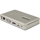 StarTech.com 4-PortUSB-C to DisplayPort 4K 30Hz or VGA Dock with 65W USB Power Delivery - UK BUSINESS SUPPLIES