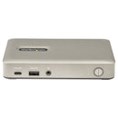 StarTech.com 4-PortUSB-C to DisplayPort 4K 30Hz or VGA Dock with 65W USB Power Delivery - UK BUSINESS SUPPLIES