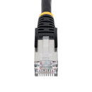 StarTech.com 7m CAT6a Snagless RJ45 Ethernet Black Cable with Strain Reliefs - UK BUSINESS SUPPLIES