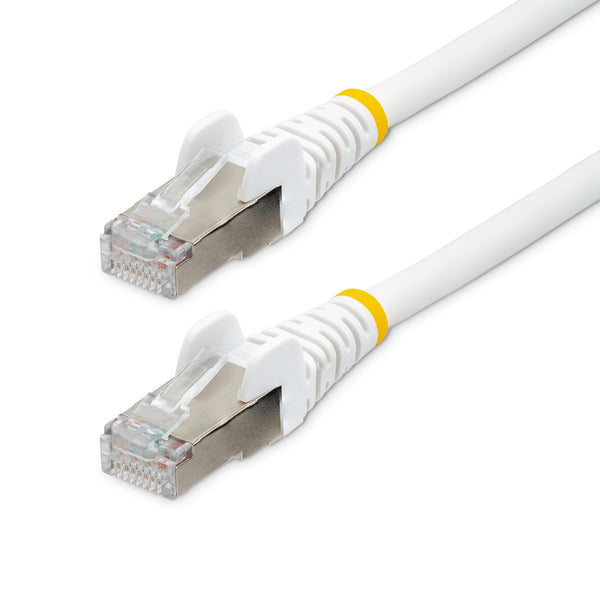 StarTech.com 5m CAT6a Snagless RJ45 Ethernet White Cable with Strain Reliefs - UK BUSINESS SUPPLIES