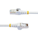 StarTech.com 7m CAT6a Snagless RJ45 Ethernet White Cable with Strain Reliefs - UK BUSINESS SUPPLIES