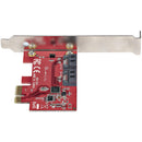 StarTech.com 2 Port 6Gbps PCIe SATA Expansion Card - UK BUSINESS SUPPLIES
