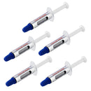 StarTech.com Thermal Paste Pack of 5 Re-sealable Syringes CPU Heat Sink Thermal Grease Paste - UK BUSINESS SUPPLIES