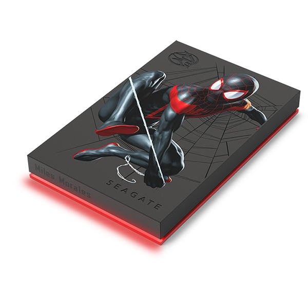 Seagate Marvel Miles Morales Special Edition 2TB USB 3.0 RGB LED External Hard Drive - UK BUSINESS SUPPLIES