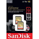 SanDisk Extreme 32GB SDHC Memory Card 2 Pack - UK BUSINESS SUPPLIES