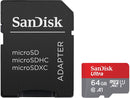 SanDisk Ultra 64GB SDXC UHS-I Class 10 Memory Card and Adapter - UK BUSINESS SUPPLIES
