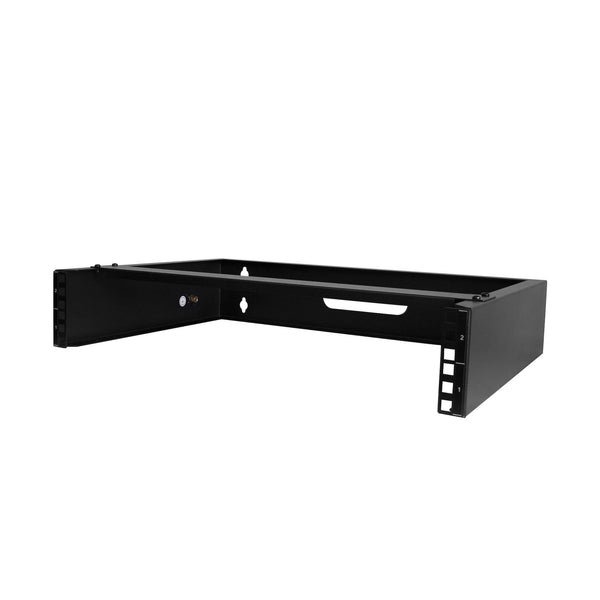 StarTech.com 2U Wall Mount Rack 19 Inches 14 Inches Deep 35kg Maximum Weight Capacity - UK BUSINESS SUPPLIES