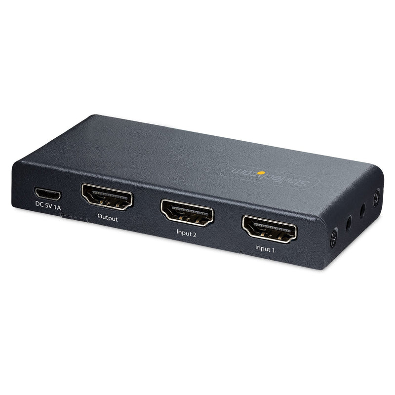 StarTech.com 2 Port 8K HDMI 2.1 Video Switch - UK BUSINESS SUPPLIES