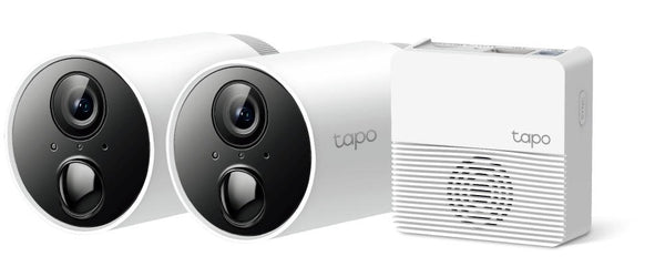 TP-Link 1080p Full HD Tapo Smart Wire-Free Security Cameras 2 Pack - UK BUSINESS SUPPLIES
