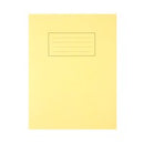 Silvine 9x7 inch/229x178mm Exercise Book Ruled Yellow 80 Pages (Pack 10) - EX103 - UK BUSINESS SUPPLIES
