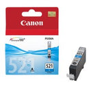 Canon CLI521C Cyan Standard Capacity Ink Cartridge 9ml - 2934B001 - UK BUSINESS SUPPLIES