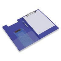 Rapesco Foldover Clipboard A4 Blue - VFDCB0L3 - UK BUSINESS SUPPLIES