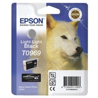 Epson T0969 Husky Light Black Standard Capacity Black Ink Cartridge 11ml - C13T09694010 - UK BUSINESS SUPPLIES