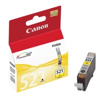 Canon CLI521Y Yellow Standard Capacity Ink Cartridge 9ml - 2936B001 - UK BUSINESS SUPPLIES