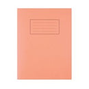 Silvine 9x7 inch/229x178mm Exercise Book 5mm Square 80 Pages Orange (Pack 10) - EX105 - UK BUSINESS SUPPLIES