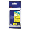 Brother Black On Yellow Label Tape 9mm x 8m - TZE621 - UK BUSINESS SUPPLIES