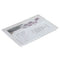 Rapesco Popper Wallet Polypropylene Foolscap Transparent Clear (Pack 5) - 695 - UK BUSINESS SUPPLIES