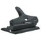 Rapesco ALU Adjustable Heavy Duty 2 3 and 4 Hole Punch 32 Sheets Black - 1205 - UK BUSINESS SUPPLIES