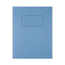 Silvine 9x7 inch/229x178mm Exercise Book 7mm Square 80 Pages Blue (Pack 10) - EX106 - UK BUSINESS SUPPLIES
