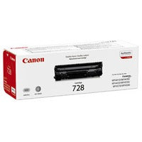 Canon 728BK Black Standard Capacity Toner Cartridge 2.1k pages - 3500B002 - UK BUSINESS SUPPLIES