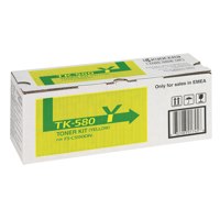 Kyocera TK580Y Yellow Toner Cartridge 2.8k pages - 1T02KTANL0 - UK BUSINESS SUPPLIES