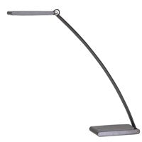 Alba Touch LED Desk Lamp with USB Port Grey LEDTOUCH UK - UK BUSINESS SUPPLIES