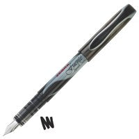 Zebra Fuente Disposable Fountain Pen Black (Pack 12) - 69481 - UK BUSINESS SUPPLIES
