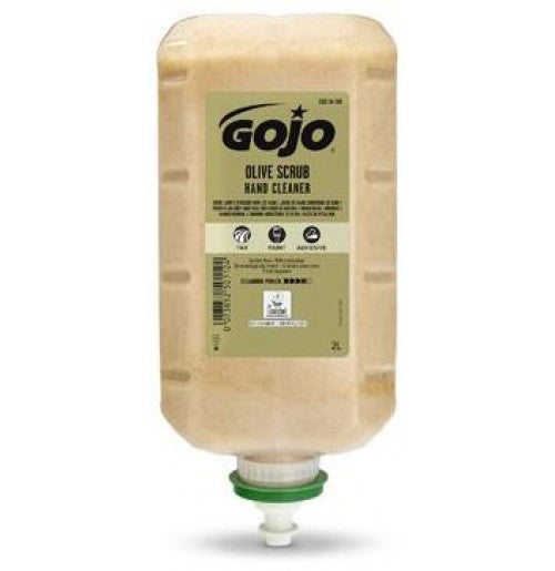 GOJO TDX Olive Scrub Hand Cleaner 2000ml Tar, Paint & Adhesive {7332} - UK BUSINESS SUPPLIES