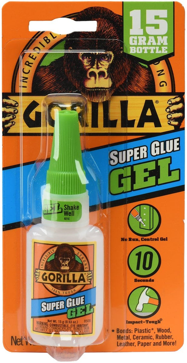 Gorilla Superglue Gel 15g - UK BUSINESS SUPPLIES